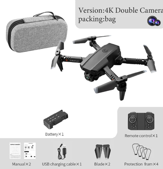 Mini Drone with Dual Cameras for Aerial Photography (Set)